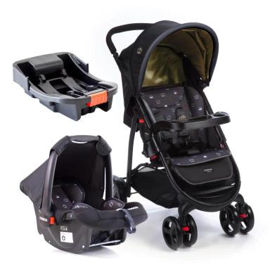 TRAVEL SYSTEM NEXUS 3.0 TRIO COSCO - PRETO ROYAL