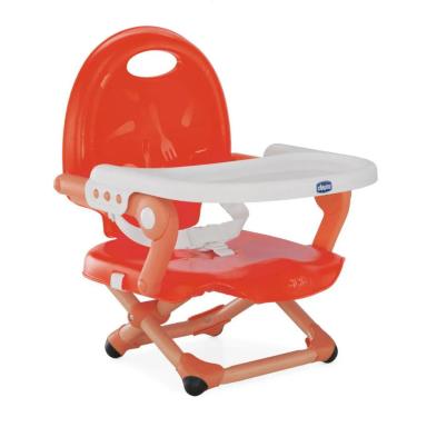 CADEIRA DE ALIMENTAçãO POCKET SNACK CHICCO POPPY RED