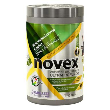 CREME PARA TRATAMENTO NOVEX 1 KG BROTO DE BAMBU