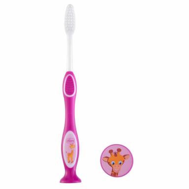 ESCOVA DE DENTES CHICCO 3A+ ROXA