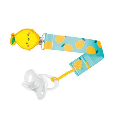 PRENDEDOR DE CHUPETA ANIMAL LIMãO - BUBA