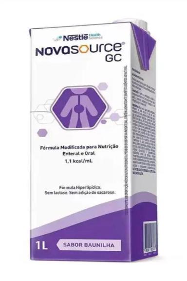 NOVASOURCE  GC BAUNILHA 1L NESTLé
