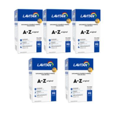 COMBO 5 LAVITAN AZ ORIGINAL COM 60CAPS - CIMED