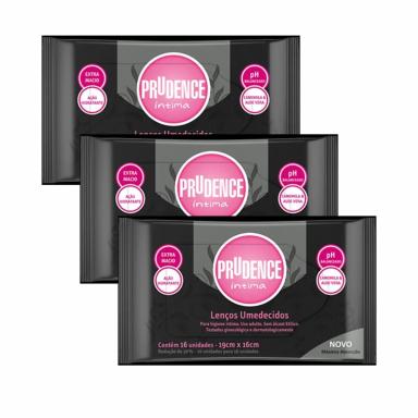 LENçO UMEDECIDO INTIMO PRUDENCE FRAGANCIA NEUTRALIZADORA 3UN