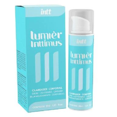 CREME CLAREADOR INTIMO PARA VIRILHA E AXILA LUMIER INTTIMUS