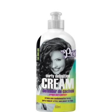 DEFINIDOR DE CACHOS SOUL POWER CURLY DEFINITION CREME PARA PENTEAR 500ML