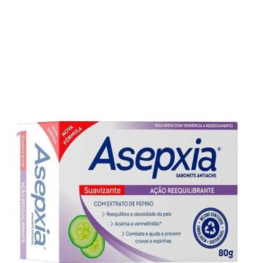 ASEPXIA SABONETE ANTIACNE SUAVIZANTE AçãO REEQULIBRANTE 80G.