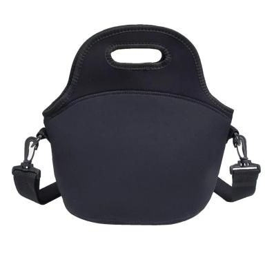 LANCHEIRAS BOLSAS TéRMICAS MARMITA FITNESS  NEOPRENE - LISOS Preto