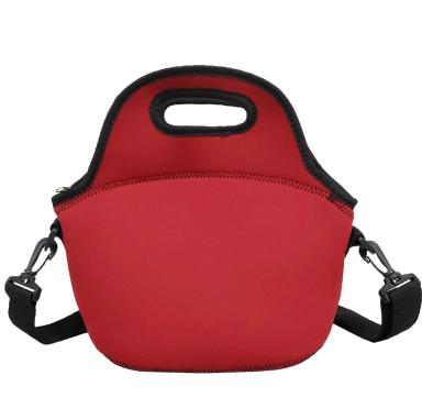 LANCHEIRAS BOLSAS TéRMICAS MARMITA FITNESS  NEOPRENE - LISOS Vermelho