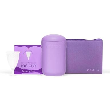 Kit Coletor - Teen + Cápsula + Nécessaire Neoprene Teen (até 19 Anos E Sem Filhos)