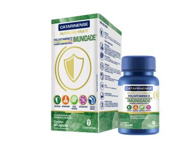 POLIVITAMíNICO IMUNIDADE 60 CPS - CATARINENSE