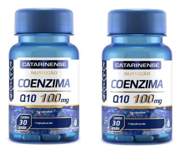 KIT 2UNI COENZIMA Q10 100MG 30 CPS - CATARINENSE
