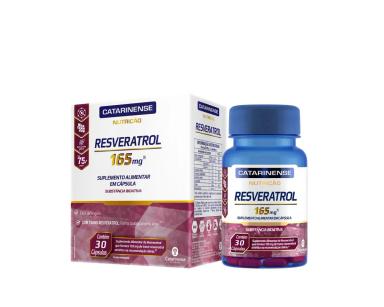 RESVERATROL 165MG 30 CPS - CATARINENSE