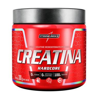 Creatina Hardcore Integralmedica 300g Neutro