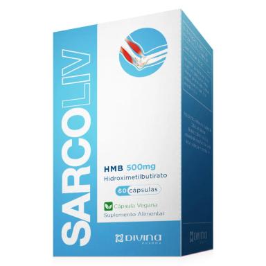 SARCOLIV HMB HIDROXIMETILBUTIRATO 500MG 60 CAPSULAS - DIVINA