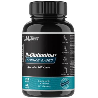 GLUTAMINA (IN-GLUTAMINA+ 120 CáPSULAS) - IMPERIUM NUTRITION