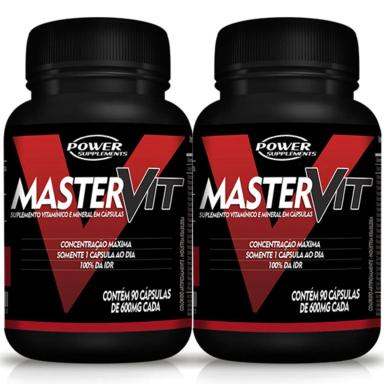 COMBO 2 MASTER VIT VITAMINAS E MINERAIS CONCENTRADO 180 CAPS