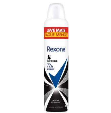 DESODORANTE REXONA AEROSOL INVISIBLE 250ML