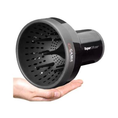 SUPER DIFUSOR DE CACHOS UNIVERSAL GAMA ITALY THERMALPLUS REALCE SEUS CACHOS COM VOLUME E ESTILO Preto