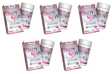 KIT 5UNI DERMSKIN (5X 30 CPS) 500MG - ADA