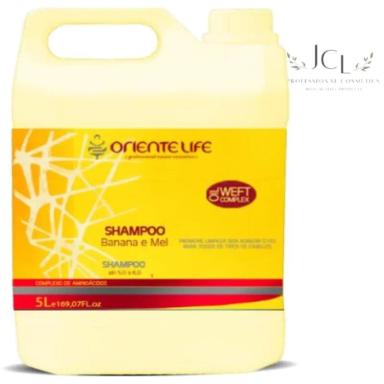 SHAMPOO BANANA E MEL ORIENTE LIFE 5L