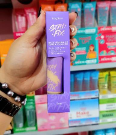 BASE LíQUIDA DE LONGA DURAçãO STAY FIX MC50 - RUBY ROSE - HB873 - xpto