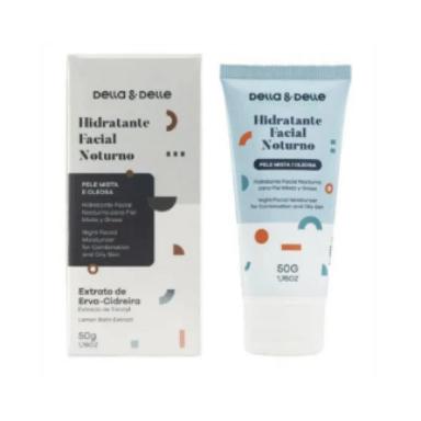 HIDRATANTE FACIAL NOTURNO - DELLA E DELLE