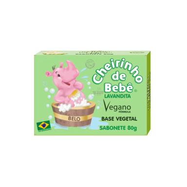 SABONETE LAVANDITA CHEIRINHO DE BEBê 80G