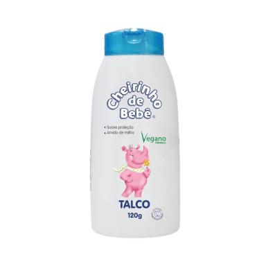 TALCO CHEIRINHO DE BEBê 120G - AZUL