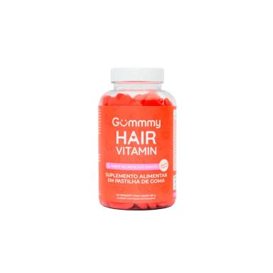 Gummmy Hair Melancia Dos Sonhos - Vitamina Pastilha de Goma 60 Unidades