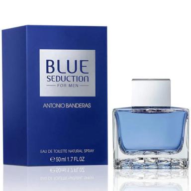 ANTONIO BANDERAS BLUE SEDUCTION EAU DE TOILETTE - PERFUME MASCULINO 50ML