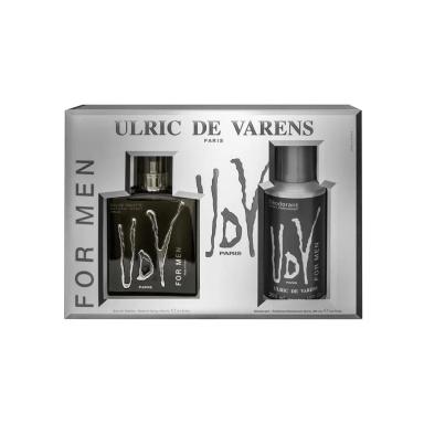Kit Udv For Man Ulric de Varens Masculino - Eau de Toilette 100ml + Body Spray 200ml