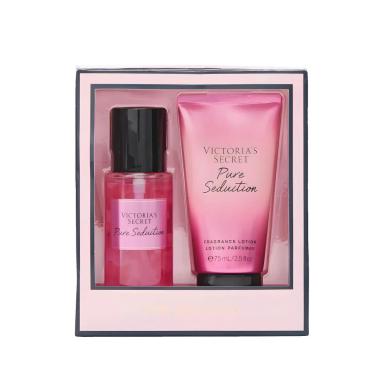VICTORIA'S SECRET KIT PURE SEDUCTION - BODY SPLASH 75ML + BODY LOTION 75ML Nulo