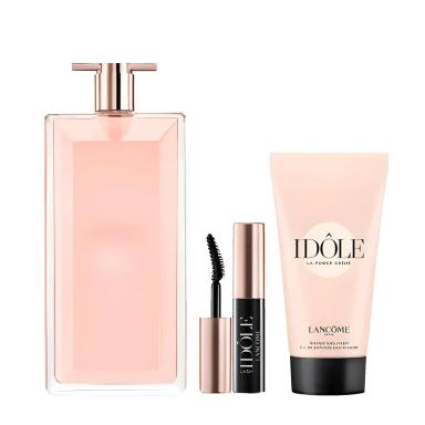 Lancôme Kit Idôle Feminino Le Parfum 50ml + Máscara de Cílios Lash 2,5ml + Loção 50ml