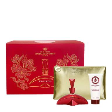 MARINA DE BOURBON KIT ROUGE ROYAL EAU DE PARFUM 100ML + BODY LOTION 100ML Nulo