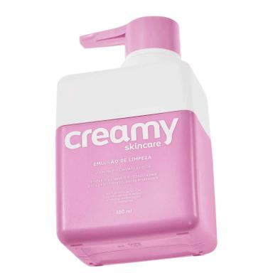 CREAMY - EMULSãO DE LIMPEZA FACIAL 180ML