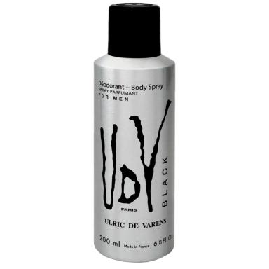 ULRIC DE VARENS  UDV BLACK - DESODORANTE 200ML