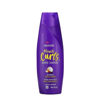 Aussie Miracle Curls Shampoo Coconut E Autralian Jojoba Oil - Shampoo 360Ml
