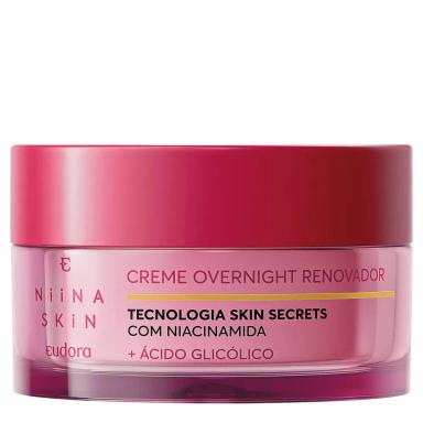 EUDORA NIINA SECRETS NIINA SKIN OVERNIGHT RENOVADOR - CREME FACIAL NOTURNO 45ML