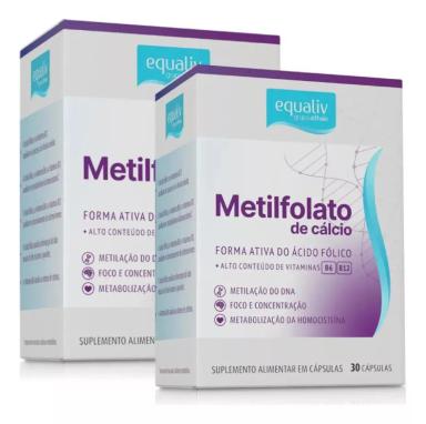 KIT 2X METILFOLATO 30 CAPSULAS EQUALIV