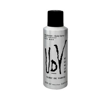 DESODORANTE MASCULINO SPRAY UDV BLACK - 200ML