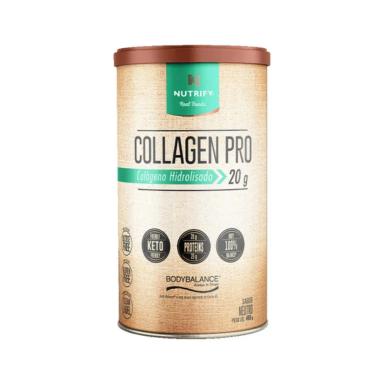 COLLAGEN PRO 450G - COLáGENO BODY BALANCE - NUTRIFY CHÁ Mate COM Pêssego