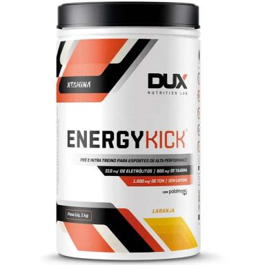 ENERGY DUX ENERGY KICK PRé E INTRA TREINO 1KG SABOR LARANJA