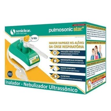 INALADOR ULTRASSONICO SONICLEAR PULMOSONIC STAR