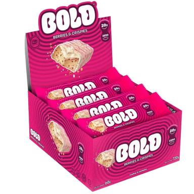 BOLD BAR (CX 12 UN DE 60G) BOLD SNACKS - BERRIES E CRISPIES