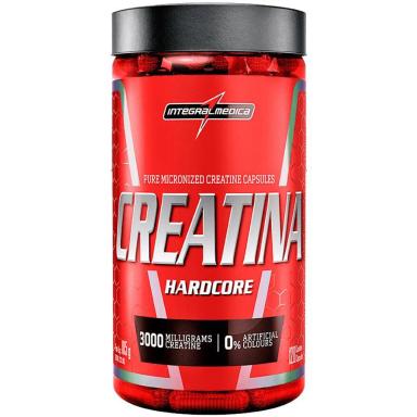 CREATINA HARDCORE INTEGRALMéDICA 3000MG COM 120 CáPSULAS
