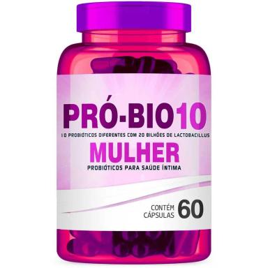 Pró-Bio 10 Probiotico 20 Bilhões de Lactobacillus UP Sports Nutrition 60 Cápsulas