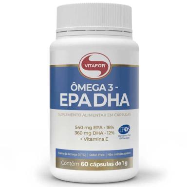 OMEGA 3 540MG EPA 360MG DHA 1G VITAFOR 60 CáPSULAS
