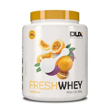 FRESH WHEY DUX 450G 3W ISOLADO HIDROLISADO SABOR MARACUJá