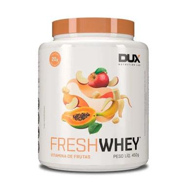 FRESH WHEY DUX 450G 3W ISOLADO SABOR VITAMINA DE FRUTAS